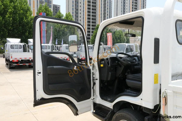 Foton Aumark S1 Series Lightweight Edition 122ch 4X2(6 roues) 3.7m Single-row Flatbed Light Truck (China VI) Cabine (1) | 86Trucks