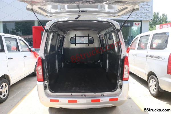Wuling Rongguang 2021 Model Extended Basic 2-Seater 99hp 1.5L Panel Van (China VI) Cargo Box (2) | 86Trucks