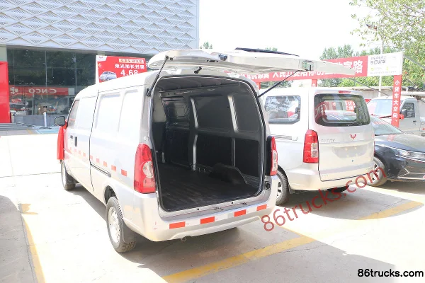 Wuling Rongguang 2021 Model Extended Basic 2-Seater 99hp 1.5L Panel Van (China VI) Cargo Box (1) | 86Trucks