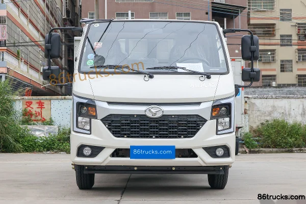 Shifeng Fengshun 130 hp 4X2(6 wheels) Hook Lift Garbage Truck Exterior (2) | 86Trucks