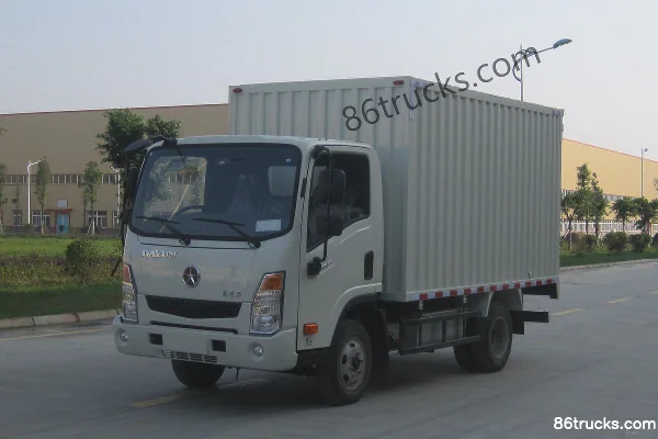 Dayun Aopuli 4.5T 4.12m Single-row Battery-swap Pure Electric Van Light Truck 76.18kWh 4X2(6 wheels) Exterior (3) | 86Trucks