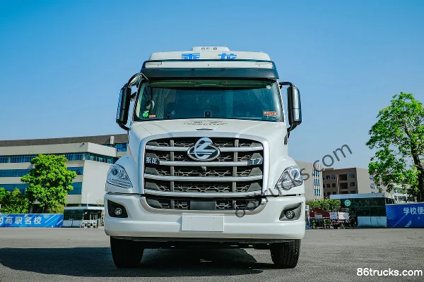 Dongfeng Liuqi Chenglong T7 Flagship Edition 560hp 6X4(10 wheels) Tractor Truck (China VI) (With Hydraulic Retarder) Exterior (2) | 86Trucks