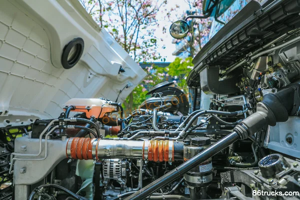 Dongfeng Liuqi Chenglong T7 Flagship Edition 560hp 6X4(10 wheels) Tractor Truck (China VI) (With Hydraulic Retarder) Chassis (3) | 86Trucks