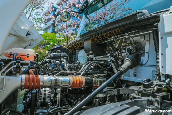 Dongfeng Liuqi Chenglong T7 Flagship Edition 560hp 6X4(10 wheels) Tractor Truck (China VI) (With Hydraulic Retarder) Chassis (2) | 86Trucks
