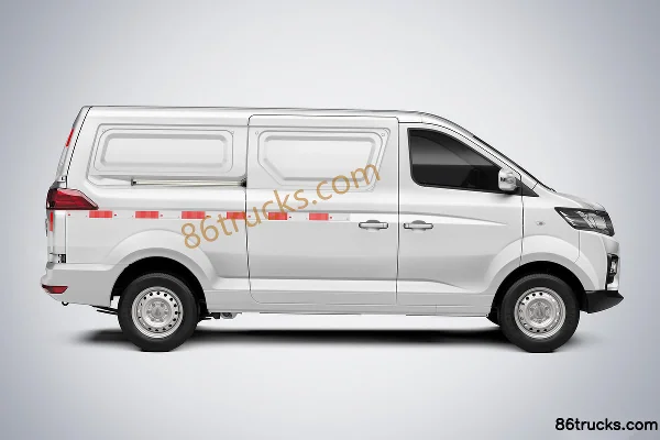 BAIC Ruixiang Boteng V2 3.015T 2.19m Single Row Pure Electric Refrigerated Truck 50.38kWh 4X2(6 wheels) Exterior (2) | 86Trucks