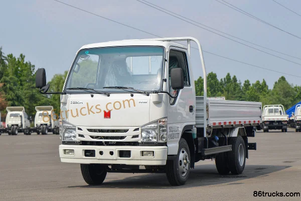 Qingling Lingka Standard Load 127hp 4X2(6 wheels) 4.185m Single Row Flatbed Light Truck (Medium Body) Exterior (3) | 86Trucks
