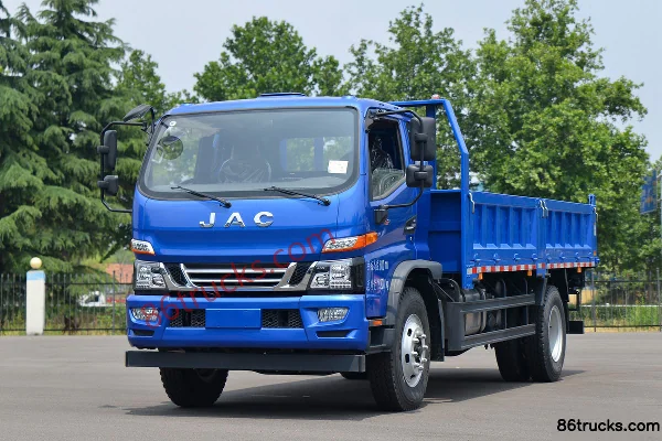JAC Junling G7 170 hp 4X2(6 wheels) 4.8m cab-over dump truck Exterior (3) | 86Trucks