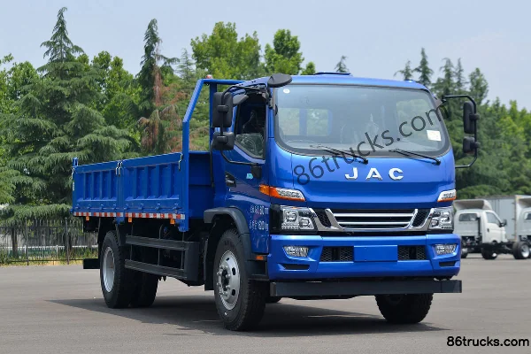 JAC Junling G7 170 hp 4X2(6 wheels) 4.8m cab-over dump truck Exterior