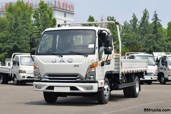 JAC Kangling J5 152 hp 4X2(6 wheels) 3.85m semi-cab flatbed light truck (China VI) Exterior (3) | 86Trucks
