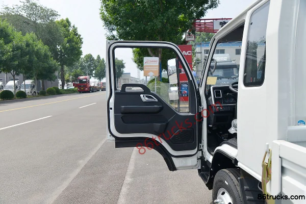 JAC Kangling J5 152 hp 4X2(6 wheels) 3.85m semi-cab flatbed light truck (China VI) (1) | 86Trucks
