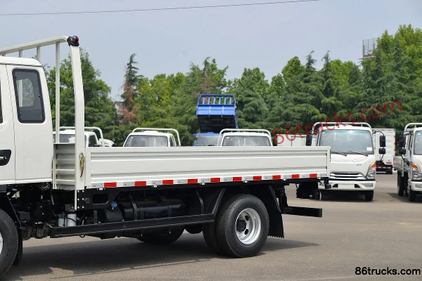 JAC Kangling J5 152 hp 4X2(6 wheels) 3.85m semi-cab flatbed light truck (China VI) Body (1) | 86Trucks