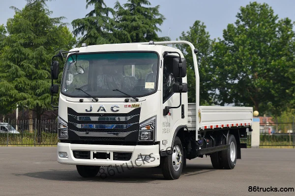 JAC Yunduoduo N5 143 ch 4X2(6 roues) 4,12 m camion léger à ridelles à cabine simple (China VI) Extérieur (3) | 86Trucks