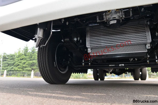 JAC Yunduoduo N5 143 ch 4X2(6 roues) 4,12 m camion léger à ridelles à cabine simple (China VI) Châssis (2) | 86Trucks