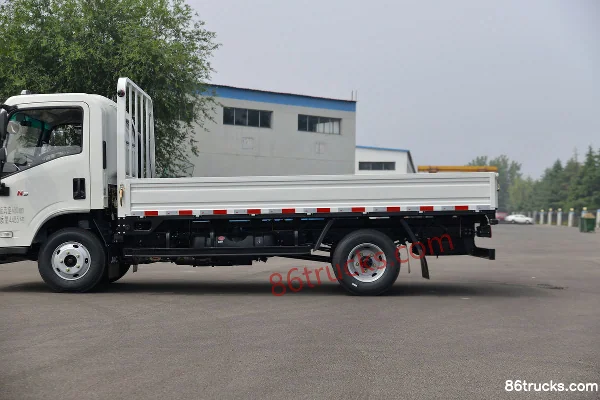 JAC Yunduoduo N5 132 ch 4X2(6 roues) 4,12 m camion léger à ridelles à cabine simple (China VI) Carrosserie (2) | 86Trucks