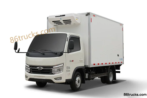 Foton Times Linghang S1 120hp 4X2(6 wheels) 4.09m Refrigerated Truck (China VI) (Axle Ratio 4.33) Exterior (2) | 86Trucks