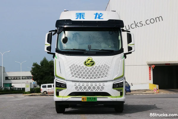 Dongfeng Liuqi Chenglong H5V 6X4(10 wheels) battery swap pure electric tractor truck 282kWh Exterior (2) | 86Trucks