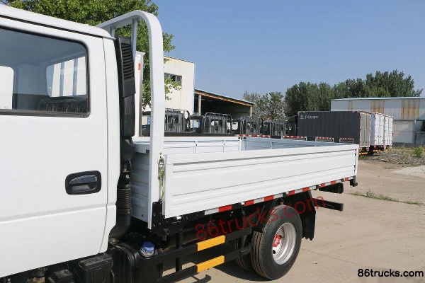 Dongfeng Kaipute K6N Édition Zhiyue 163 ch 4X2(6 roues) camion léger plateau double cabine 3,13 m Carrosserie (1) | 86Trucks