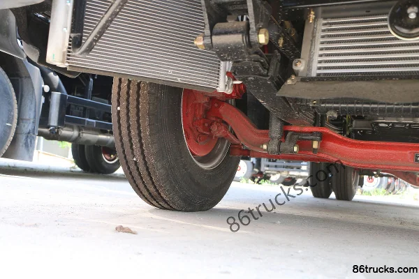 Dongfeng Captain Nebula K6 160hp 4X2(6 wheels) 4.09m single-row refrigerated truck (China VI)(air brake) Chassis (2) | 86Trucks