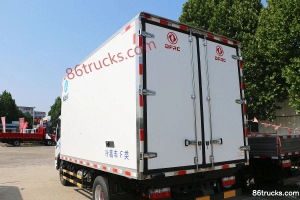 Dongfeng Captain Nebula K6 160hp 4X2(6 wheels) 4.09m single-row refrigerated truck (China VI)(air brake) Body (3) | 86Trucks