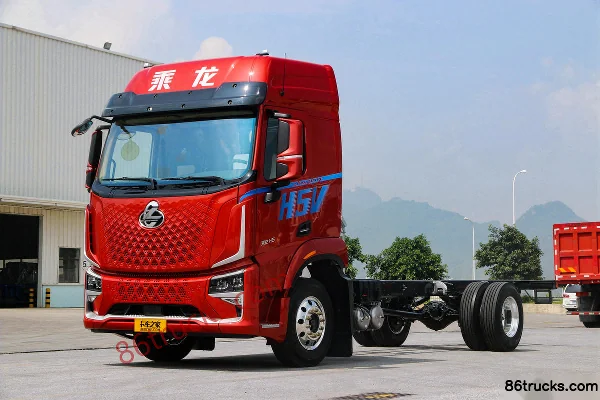Dongfeng H5V Chuangfu Edition 6.9L diesel 350hp 4X2(6 wheels) Fast Gear 10-speed swap body cargo truck Exterior (3) | 86Trucks