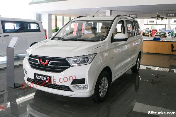 Wuling Hongguang S 2021 Model S Standard 99 hp 7-seat Gasoline 1.5L minivan (China VI) Exterior (3) | 86Trucks