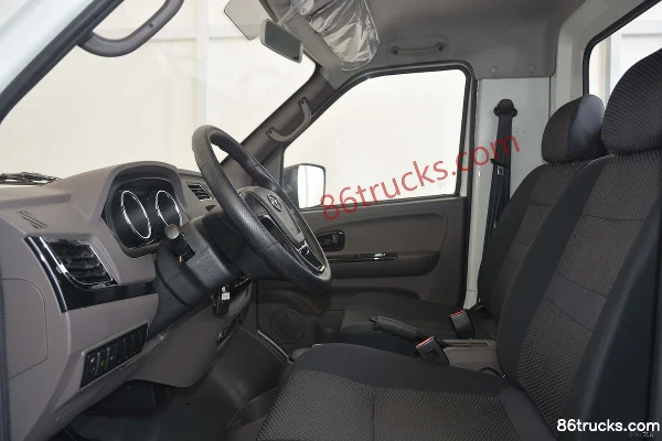 New Gonow Shuai Jian 3.2T 3.18m single-row electric flatbed mini truck 41.93kWh 4X2(6 wheels) Interior (2) | 86Trucks