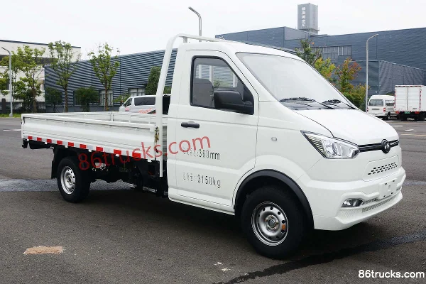New Gonow Shuai Jian 3.2T 3.18m single-row electric flatbed mini truck 41.93kWh 4X2(6 wheels) Exterior