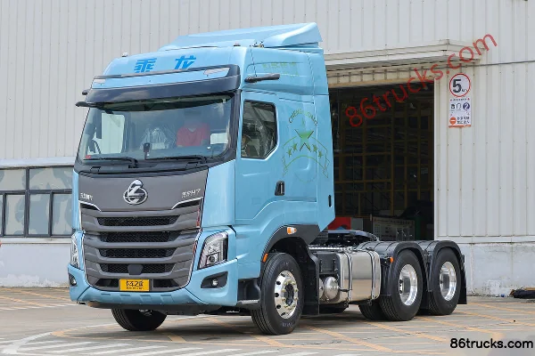 Dongfeng Liuqi Chenglong H7 poids lourd 600 ch 6X4(10 roues) tracteur routier AMT automatique (Eaton) (ralentisseur hydraulique) Extérieur (