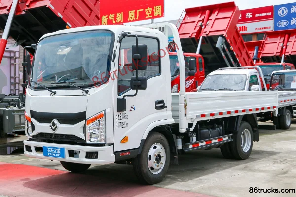 Ouling S1 Series 115 hp 4X2(6 wheels) 3.7m Single Row Flatbed Light Truck (China VI) Exterior (3) | 86Trucks