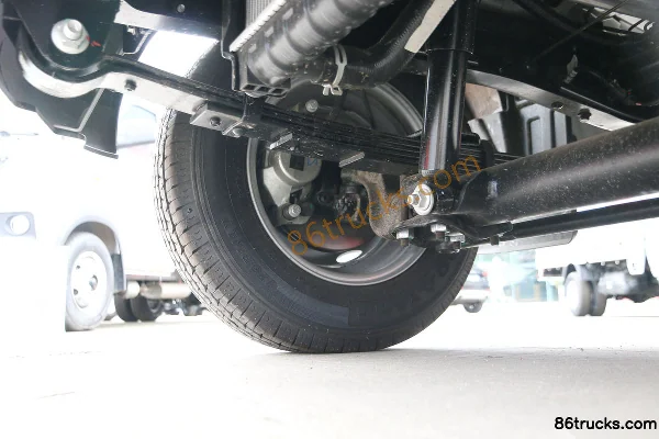 Foton Xiangling V2 1.6L 122hp 4X2(6 wheels) Gasoline 3.3m Single Row Van Mini Truck (China VI) Chassis (2) | 86Trucks