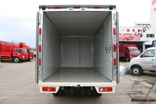 Foton Xiangling V2 1.6L 122hp 4X2(6 wheels) Gasoline 3.3m Single Row Van Mini Truck (China VI) Body (1) | 86Trucks