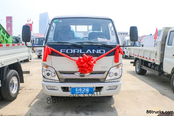 Foton Xiaoyun S1 115hp 4X2(6 wheels) 3.67m single-row flatbed light truck (China VI) Exterior (2) | 86Trucks