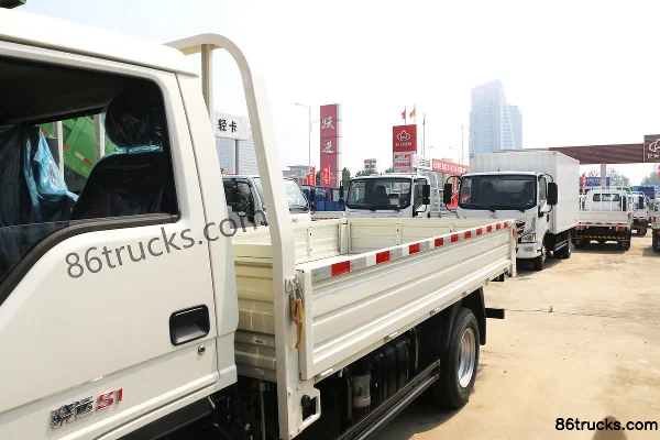 Foton Xiaoyun S1 115hp 4X2(6 wheels) 3.67m single-row flatbed light truck (China VI) Body (1) | 86Trucks