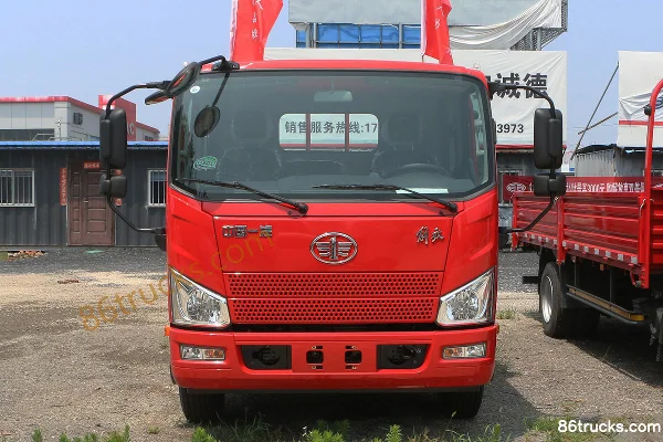 FAW Jiefang J6F 180 ch 4X2(6 roues) camion léger plateau 4,82 m cabine demi-avancée (China VI) Extérieur (2) | 86Trucks