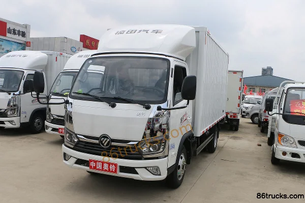 Foton Aoling M Card 132 hp 4X2(6 wheels) 4.17m Single-row Box Small Truck (Air Brake) Exterior (3) | 86Trucks