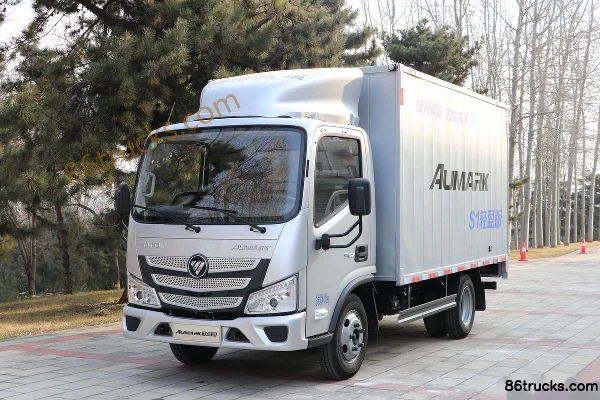 Foton Aumark S1 série légère 122 ch 4X2(6 roues) camion léger fourgon cabine simple 3,7 m (China VI) Extérieur (3) | 86Trucks