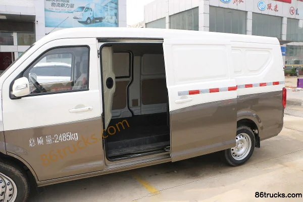 Changan Kuayue Kuayue Star V7 Comfort Edition 2021 Model 122 hp 1.6L Gasoline 2-Seat Panel Van (China VI) Cargo Box (1) | 86Trucks