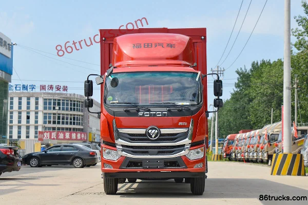 Foton Aoling Bumblebee 220 hp 4X2(6 wheels) 9.78m wing-opening van cargo truck Exterior (2) | 86Trucks