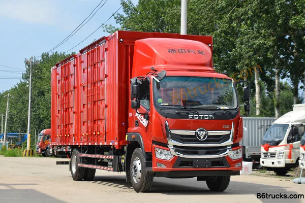 Foton Ollin Bumblebee 220hp 4X2(6 wheels) 8.3m Wing-opening Van Cargo Truck Exterior