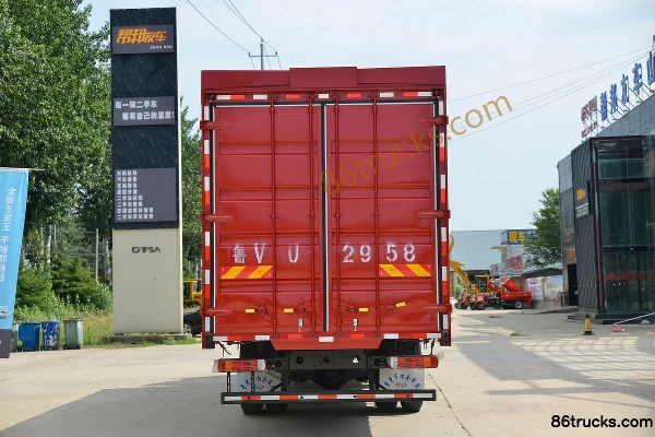 Foton Aoling Bumblebee 220 hp 4X2(6 wheels) 9.78m wing-opening van cargo truck Body (3) | 86Trucks