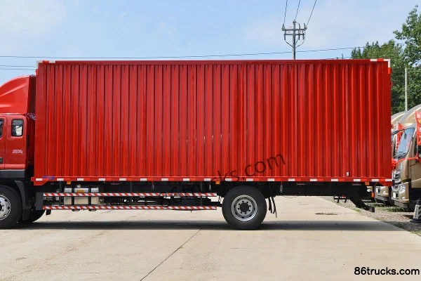 Foton Aoling Bumblebee 220 hp 4X2(6 wheels) 9.78m wing-opening van cargo truck Body (2) | 86Trucks