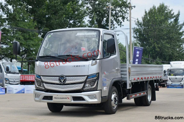 Foton Aumark X 122 hp 4X2(6 wheels) 3.7m single-row flatbed light truck (China VI) Exterior (3) | 86Trucks