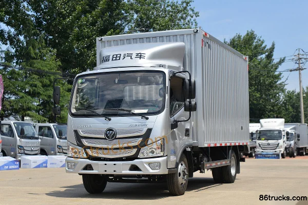 Foton Aumark S1 Changying Edition 130ch 4X2(6 roues) 4,14m cabine simple fourgon léger (China VI) Extérieur (3) | 86Trucks