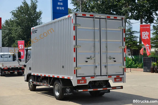 Foton Aumark S1 Changying Edition 130ch 4X2(6 roues) 4,14m cabine simple fourgon léger (China VI) Carrosserie (3) | 86Trucks