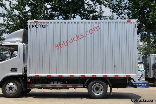 Foton Aumark S1 Changying Edition 130ch 4X2(6 roues) 4,14m cabine simple fourgon léger (China VI) Carrosserie (2) | 86Trucks