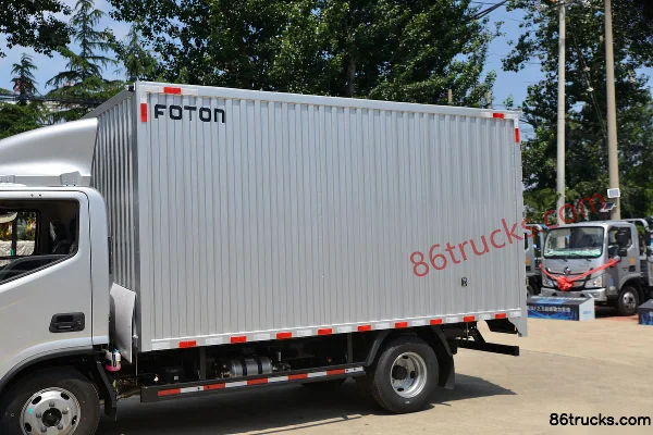 Foton Aumark S1 Changying Edition 130ch 4X2(6 roues) 4,14m cabine simple fourgon léger (China VI) Carrosserie (1) | 86Trucks
