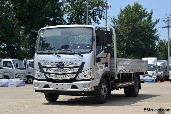 Foton Aumark S1 Series 156hp 4X2(6 wheels) 4.17m Single Row Flatbed Light Truck (4.875 Ratio) (China VI) Exterior (3) | 86Trucks