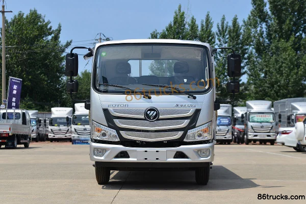 Foton Aumark S1 Series 156hp 4X2(6 wheels) 4.17m Single Row Flatbed Light Truck (4.875 Ratio) (China VI) Exterior (2) | 86Trucks