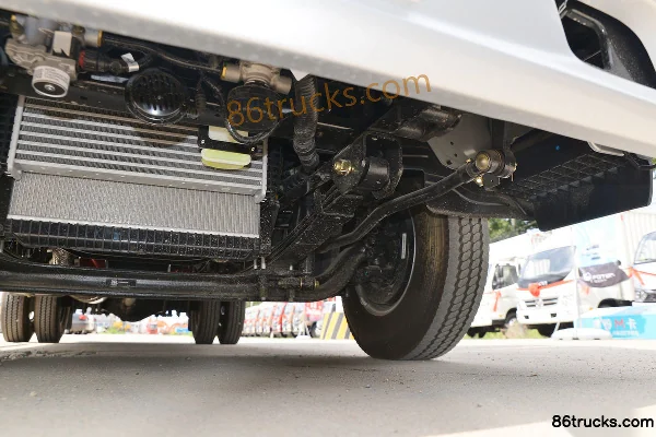 Foton Yutu II 152 hp 4X2(6 wheels) 4.14m AMT Automatic Single Row Van Light Truck (China VI) Chassis (3) | 86Trucks