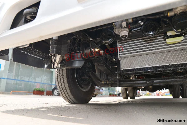 Foton Yutu II 152 hp 4X2(6 wheels) 4.14m AMT Automatic Single Row Van Light Truck (China VI) Chassis (2) | 86Trucks